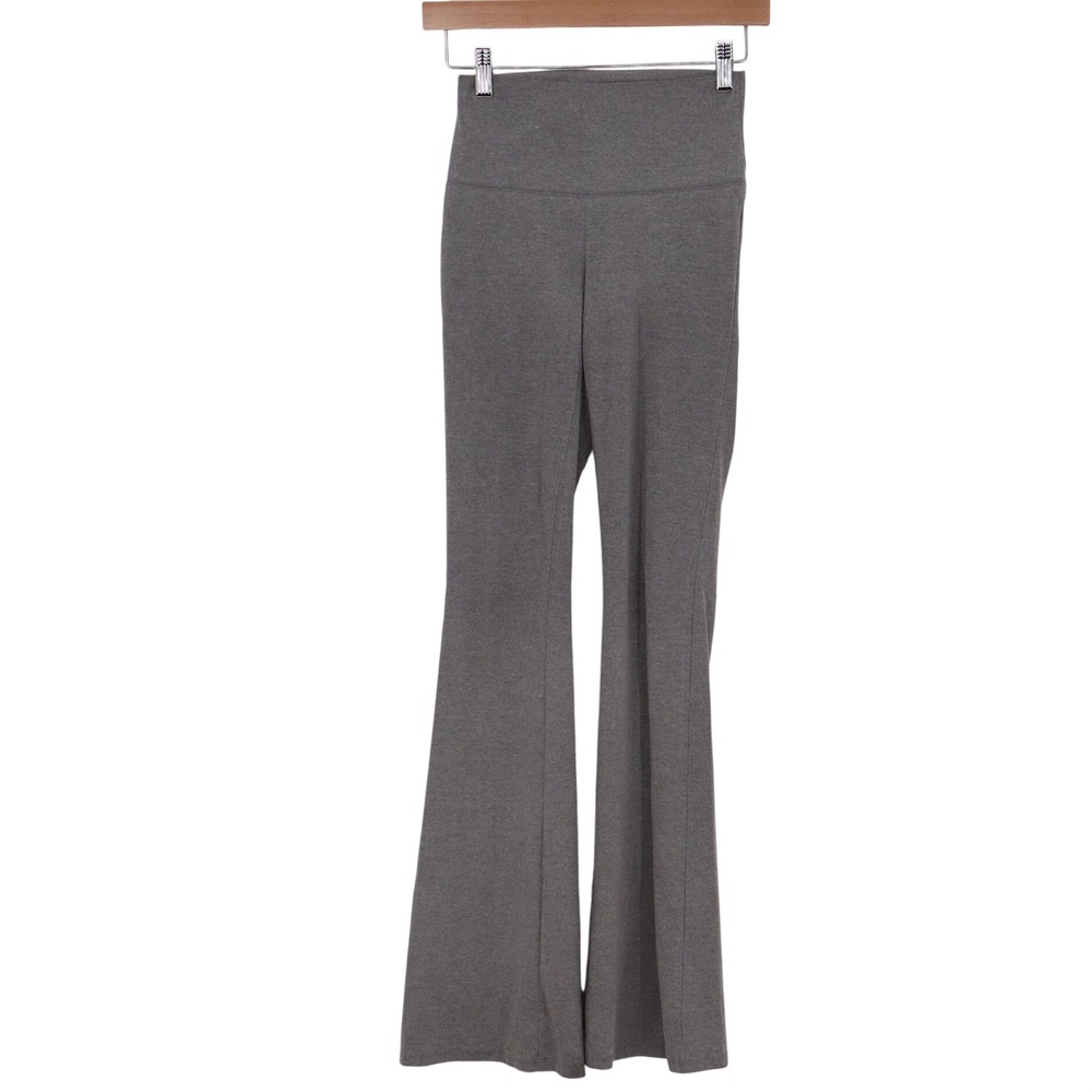 Wild Fable Flare Pants Womens XS Gray High Waisted Wide Leg Stretch Excellent